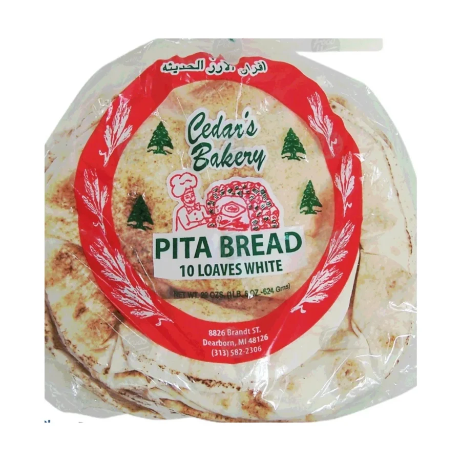 CEDARS JUMBO WHITE PITA
