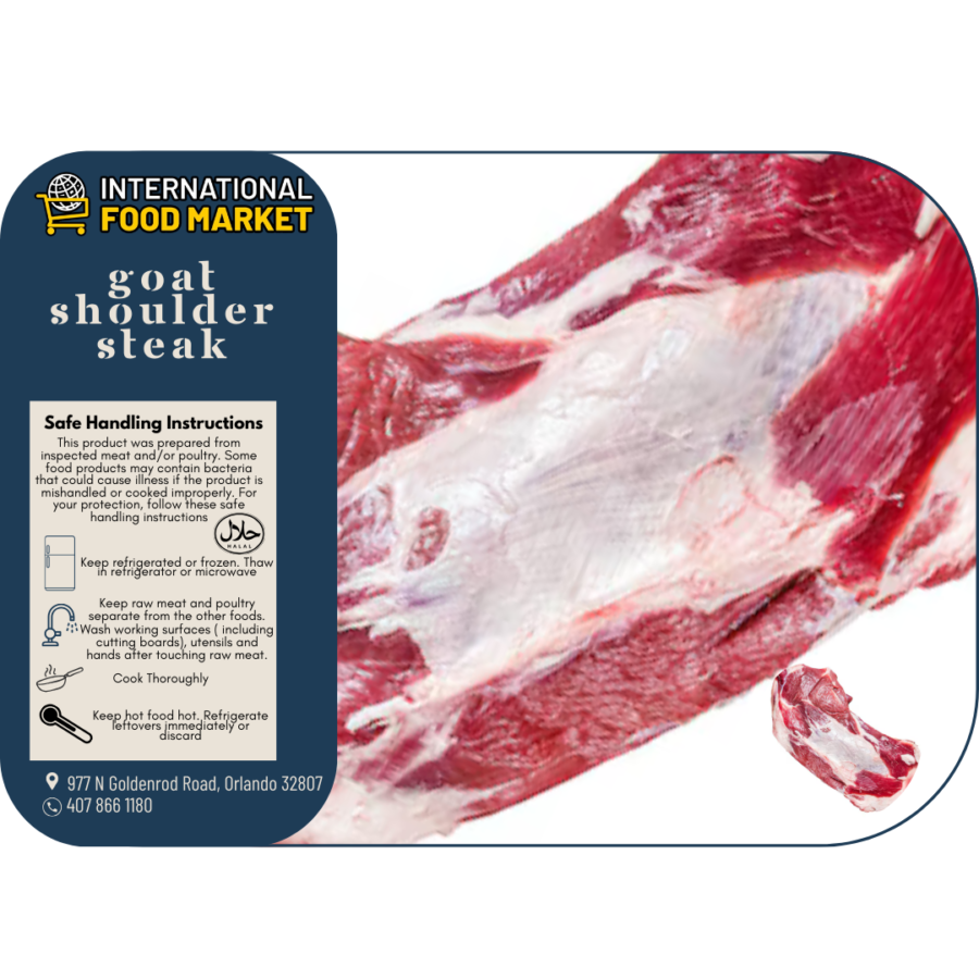 Goat Shoulder Steak