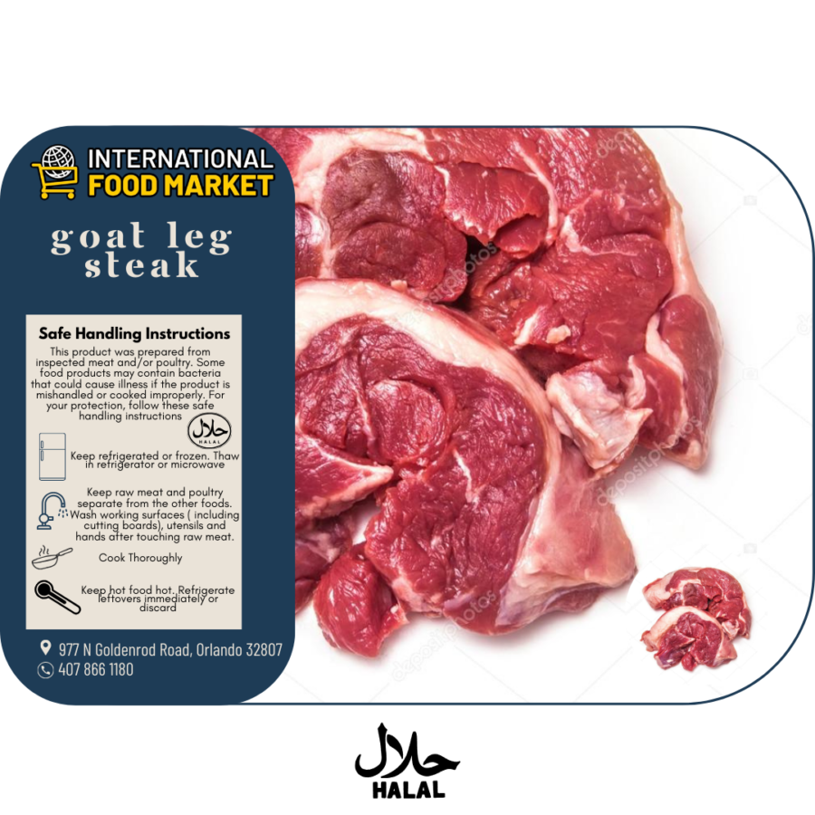 Goat Leg steak