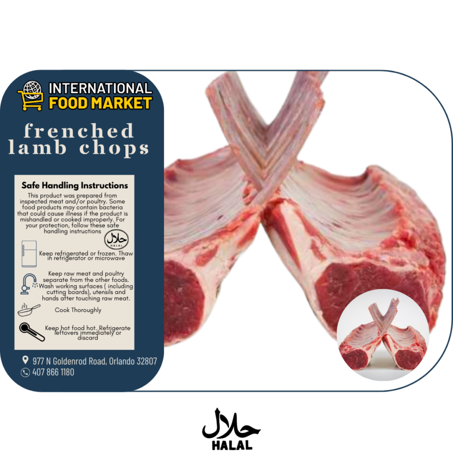 Frenched Lamb Chops