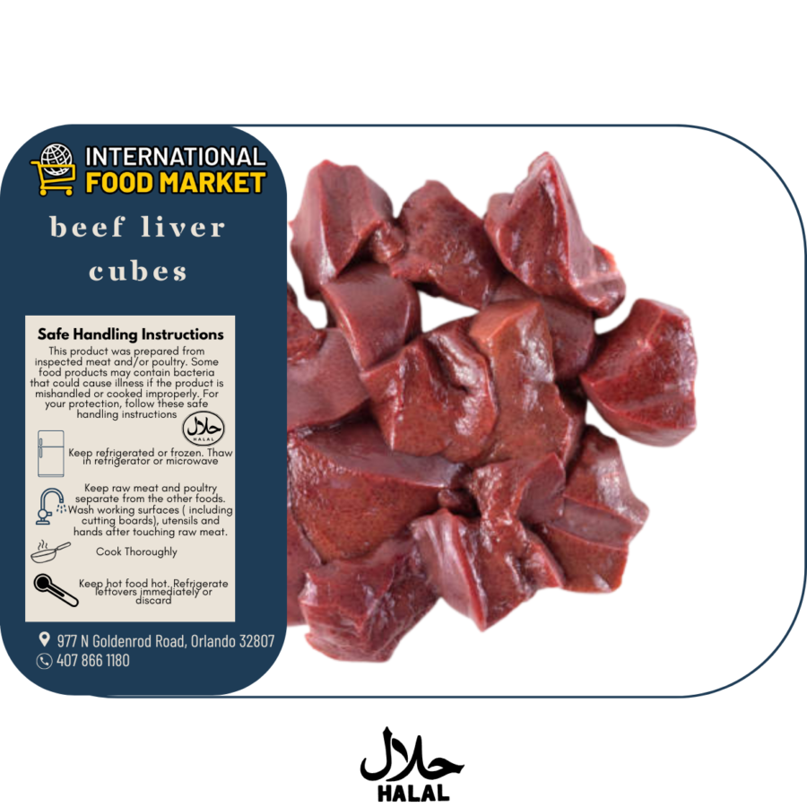 Beef Liver Cubes