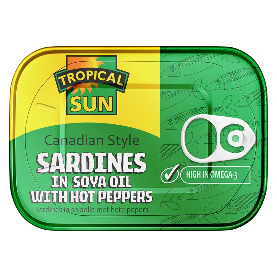 SARDINES IN SOY OIL & CHILLI P