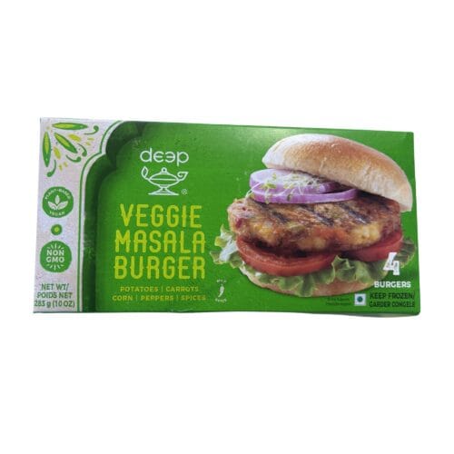 DEEP VEG MASALA BURGERS 10oz