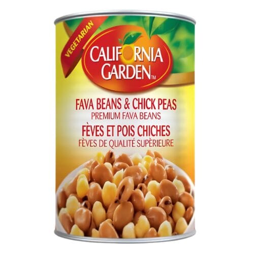 CG FAVA BEANS & CHICK PEAS