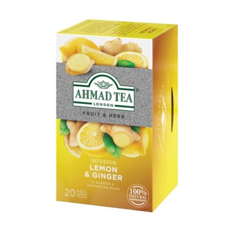 AHMAD TEA LEMON & GINGER 40G