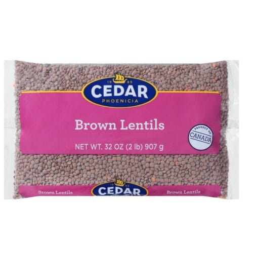 CEDAR BROWN LENTILS