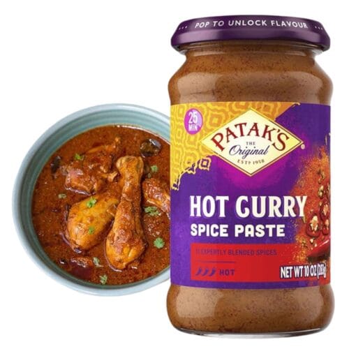 PATAK CURRY PASTE HOT 10OZ