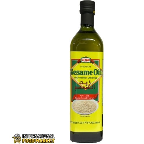 ZIYAD SESEME OIL 750 ML GLASS