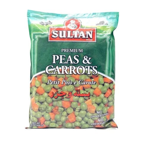 SULTAN FROZEN PEAS CARROTS