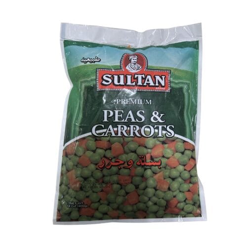 SULTAN FROZEN PEAS CARROTS