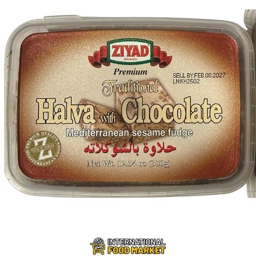 ZIYAD HALWA W/CHOCOLATE 349G