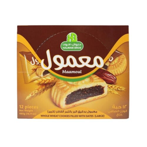 HALWANI MAAMOUL WHOLE WHEAT DATE COOKIES 40g