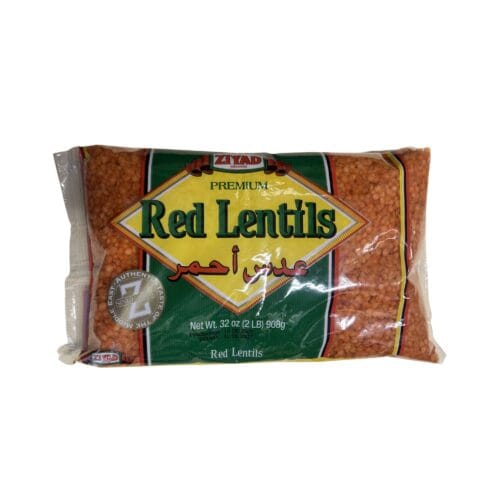 ZIYAD RED LENTILS 32OZ