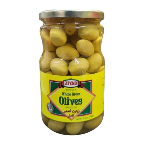 ZIYAD WHOLE GREEN OLIVES