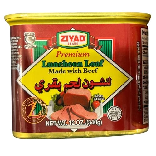 ZIYAD BEEF LUNCHEON LOAF HALAL