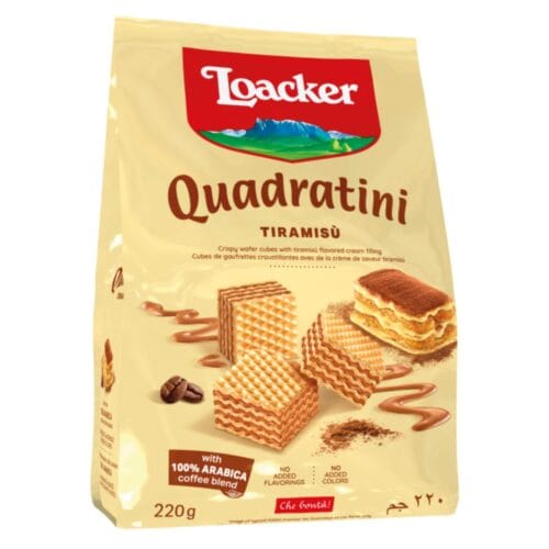 LOACKER QUADRATINI TIRAMISU