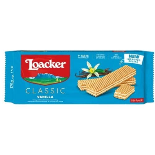 LOACKER WAFERS VINILLA 175G