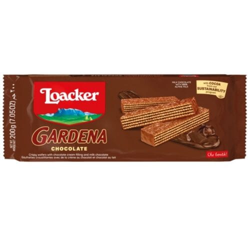 LOACKER GARDENA CHOCOLATE 200G