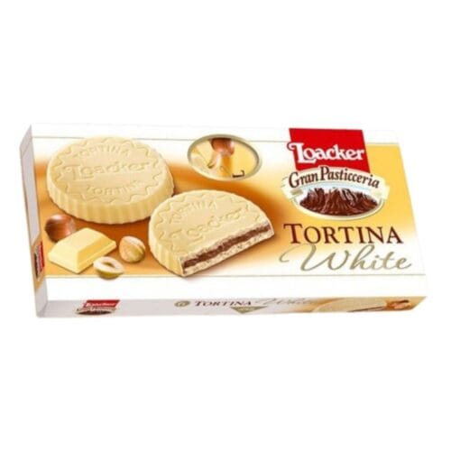 LOACKER GRAN PASTICCERIA TORTINA WHITE 125g