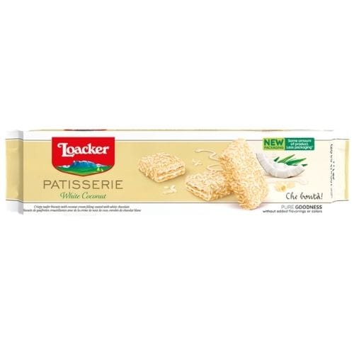 LOACKER GP PATISSERIE WHITE COCONUT 100G