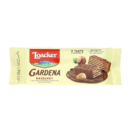 Loacker Gardena Hazelnut Wafer 38g