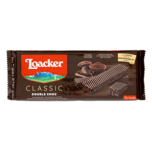 LOACKER DOUBLE CHOCO