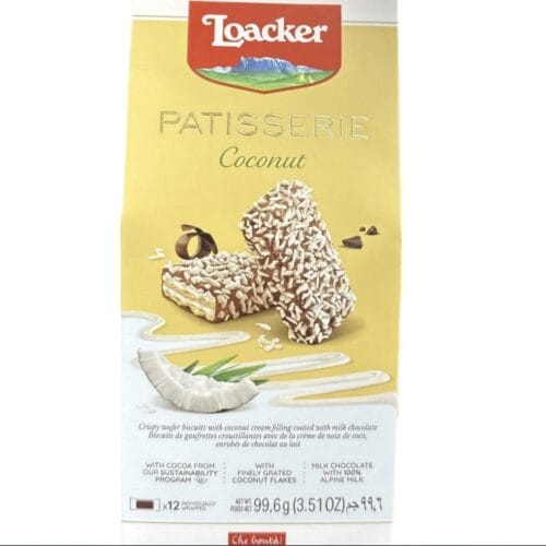 LOACKER PATISSERIE COCONUT 12P