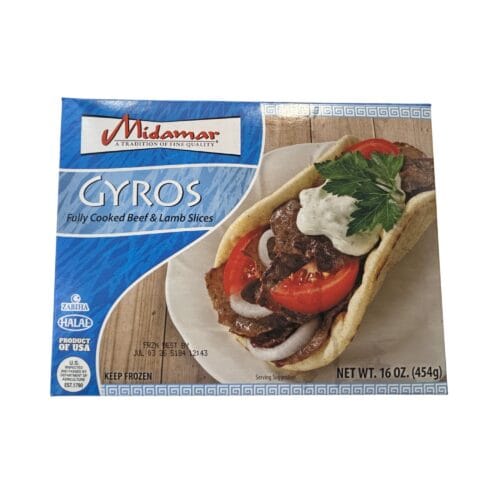 MIDAMAR GYROS BEEF AND LAMB 16oz