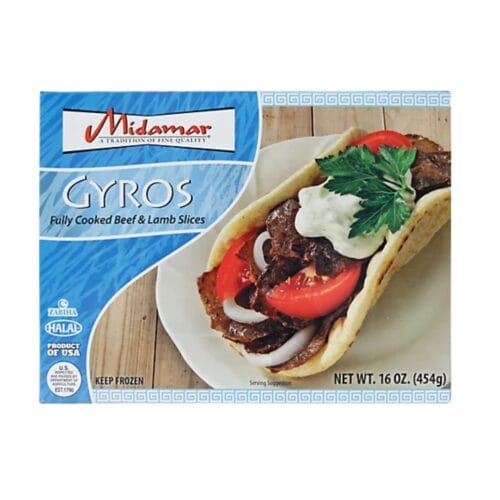 MIDAMAR GYROS BEEF AND LAMB 16oz