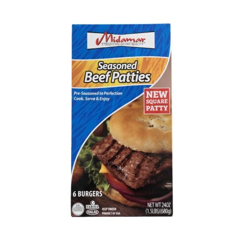 MIDAMAR SSND BEEFF PATS 595G