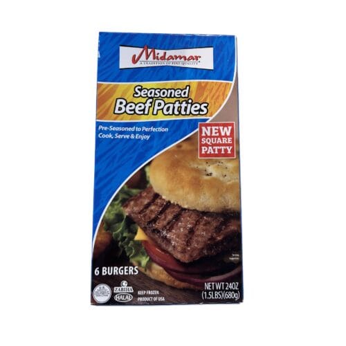 MIDAMAR SSND BEEFF PATS 595G