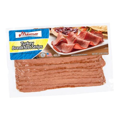 MIDAMAR TURKEY BREAKFAST STRIP 12OZ