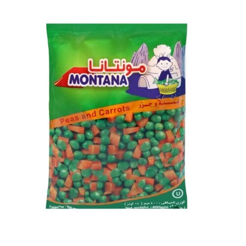 MONTANA PEAS AND CARROTS 400g