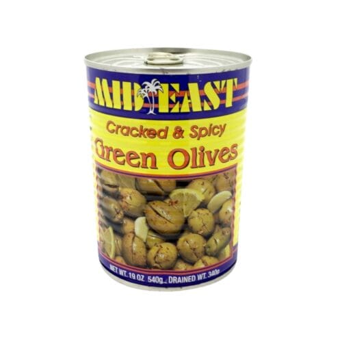GREEN OLIVES SPICY