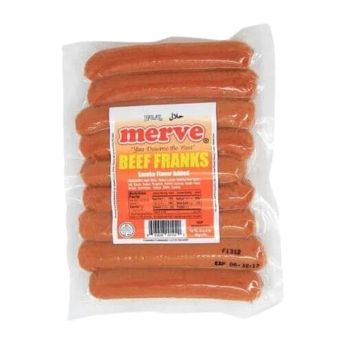 MERVE BEEF FRANKS 1lb