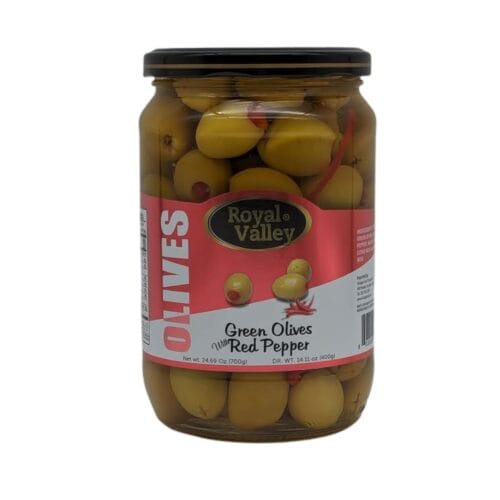 ROYAL VALLEY GREEN OLIVES RED