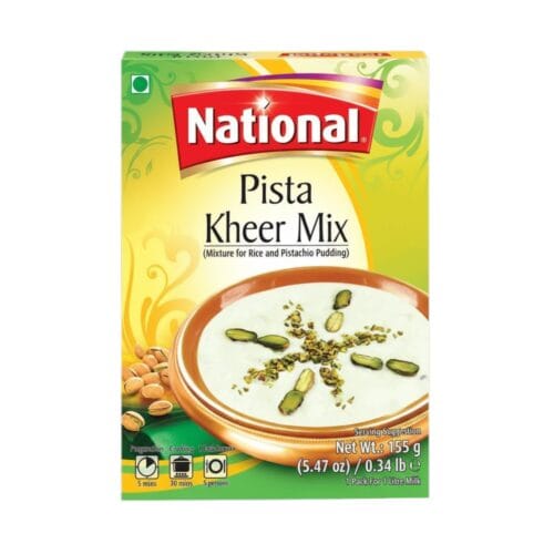 NATIONAL SWEETS PSITACHIO KHEER MIX 155G