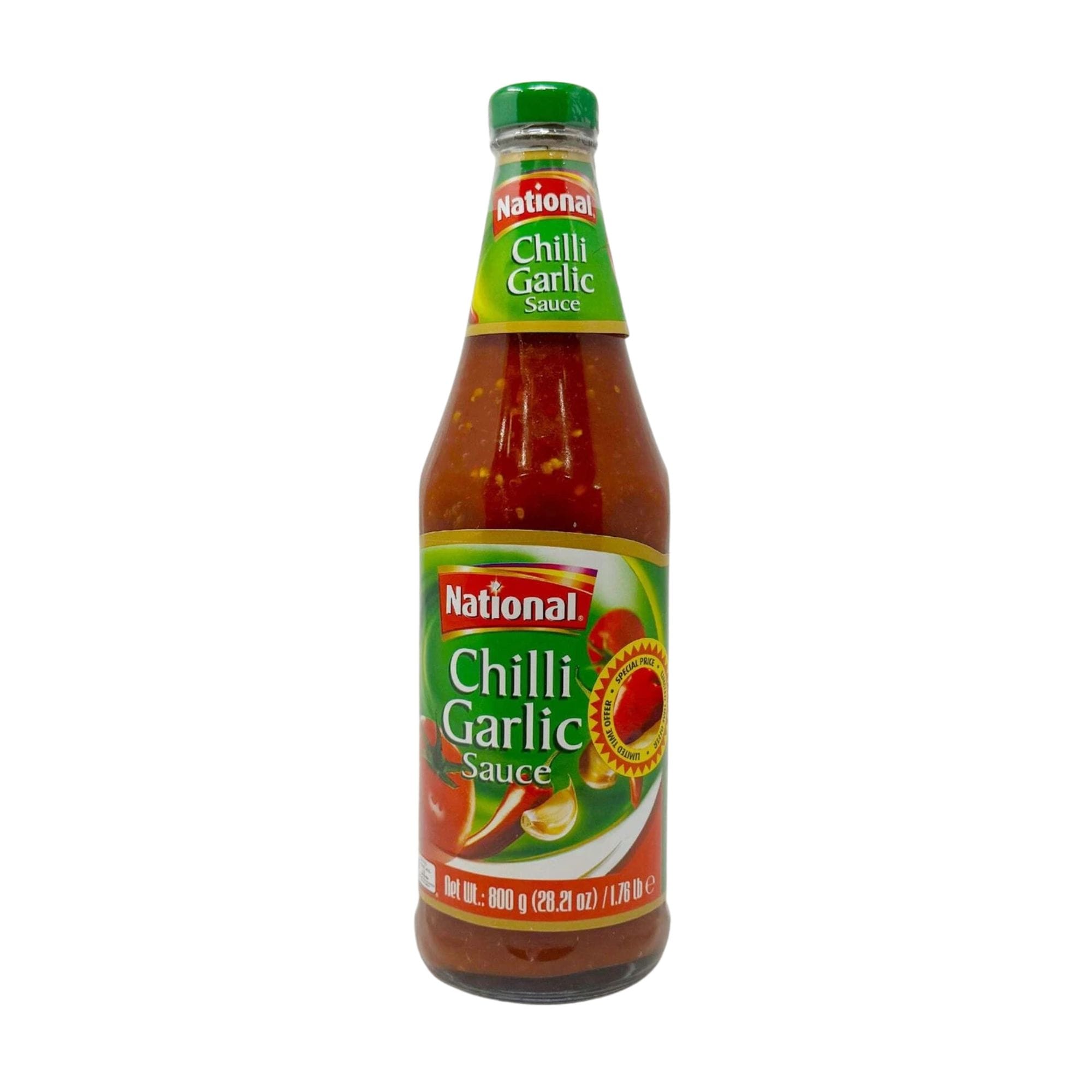 NATIONAL CHILLI GARLIC SAUCE 800G