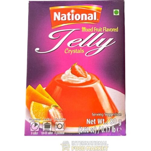 NATIONAL JELLY FRUIT 80G