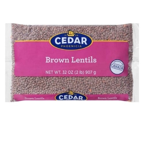 CEDAR BROWN LENTILS