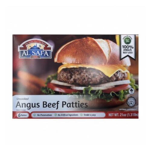 AL SAFA ANGUS BEEF PATTIES 1.75lb