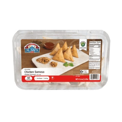 ALSAFA CHICKEN SAMOSA FAMILY PACK 42oz