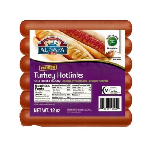AL SAFA TURKEY HOT LINKS