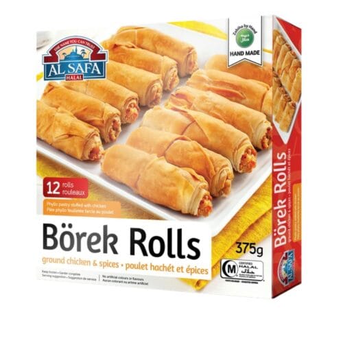 AL SAFA BOREK CHICKEN ROLLS 375g