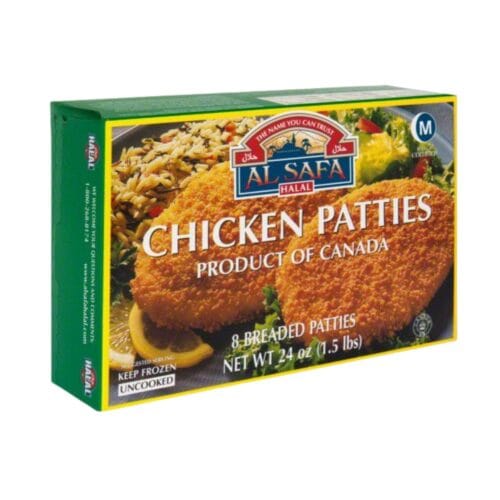 AL SAFA CHICKEN PATTIES 1.5 LB