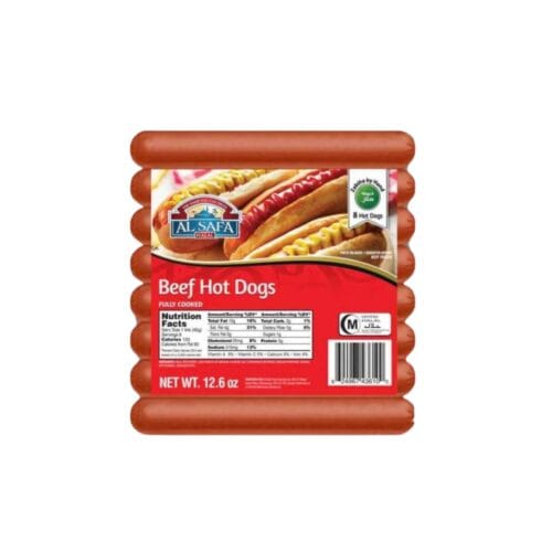 AL SAFA BEEF HOT DOGS 12.6oz