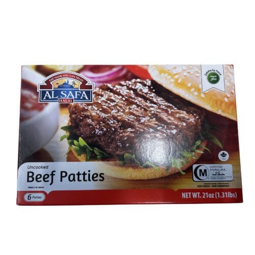 ALSAFA BEEF PATTIES 21 oz