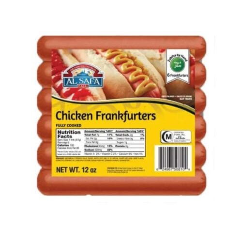 AL SAFA CHICKEN FRANKFURTERS 12oz