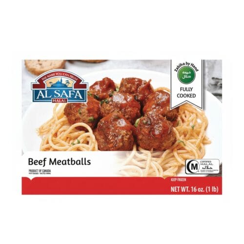 AL SAFA BEEF MEAT BALLS 1LB