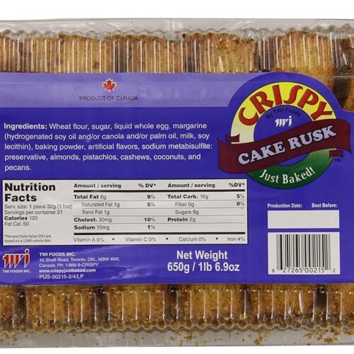 TWI CAKE RUSK 550g